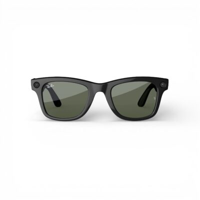 Ray Ban Wayfarer Meta GEN2 Black 4012 Electro 601/71 - Occhiali da sole | Ottica Zambrelli Parma