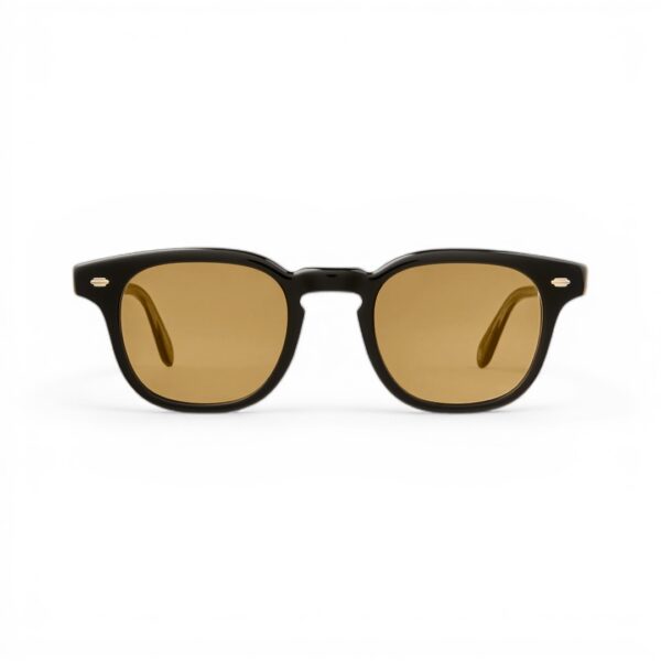 Garret Leight Sherwood Black BK - Occhiali da sole | Ottica Zambrelli Parma