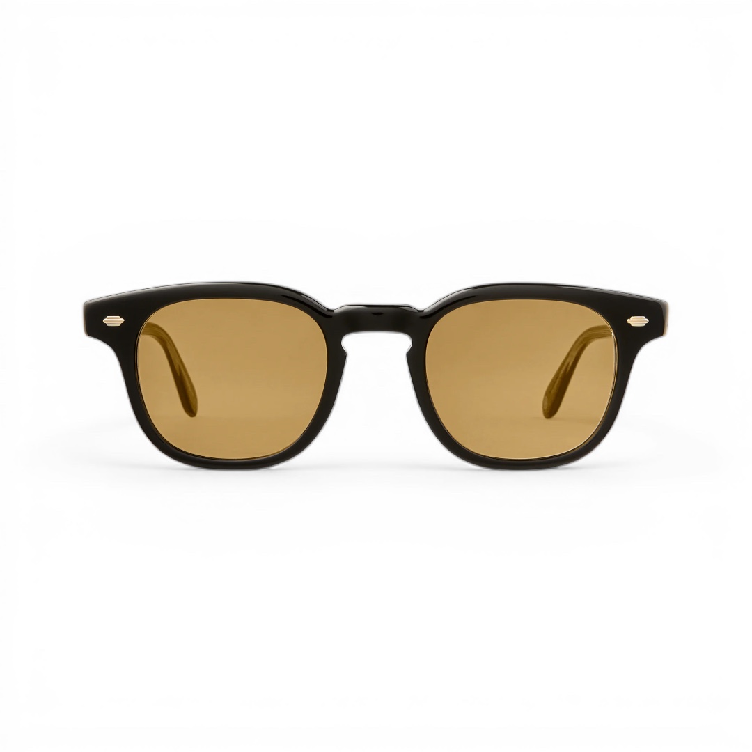 Garret Leight Sherwood Black BK - Occhiali da sole | Ottica Zambrelli Parma