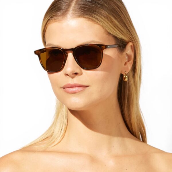 Garret Leight Brooks X Havana SPBRNSH PG15 - Occhiali da sole - foto 5 | Ottica Zambrelli Parma