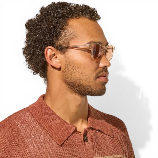 Garret Leight Sherwood Black BK - Occhiali da sole - foto 5 | Ottica Zambrelli Parma