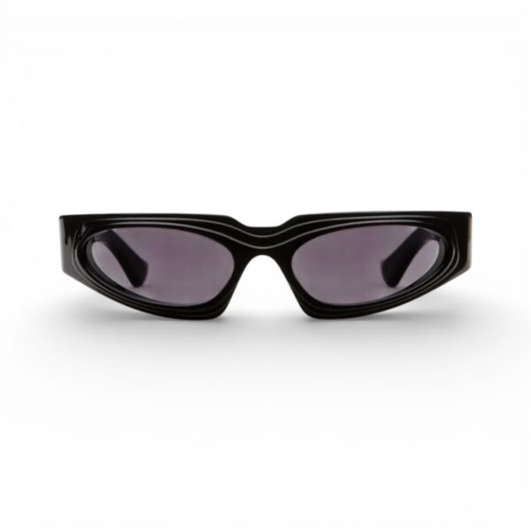 Kuboraum Maske E21 Black Shine BS - Occhiali da sole | Ottica Zambrelli Parma