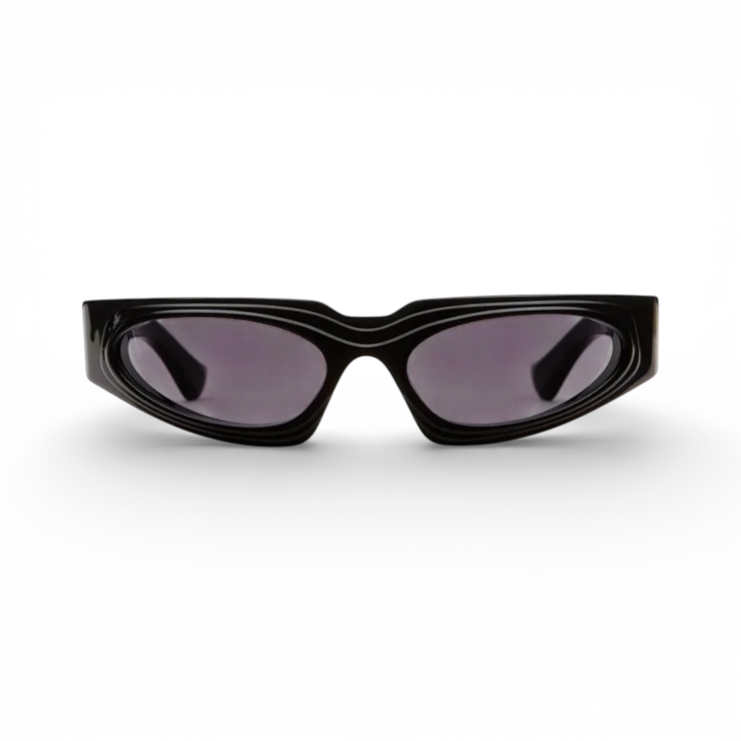 Kuboraum Maske E21 Black Shine BS - Occhiali da sole | Ottica Zambrelli Parma