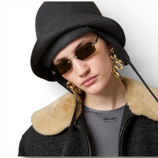 Miu Miu Smu B50 Metalgun 26C-09Z - Occhiali da sole da donna - foto 6 | Ottica Zambrelli Parma