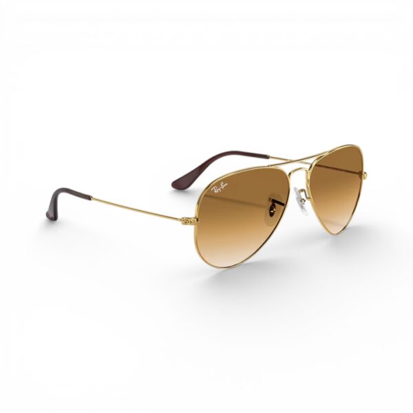 Ray Ban Aviator Large RB3025 Gold 001/51 - Occhiali da sole - foto 2 | Ottica Zambrelli Parma