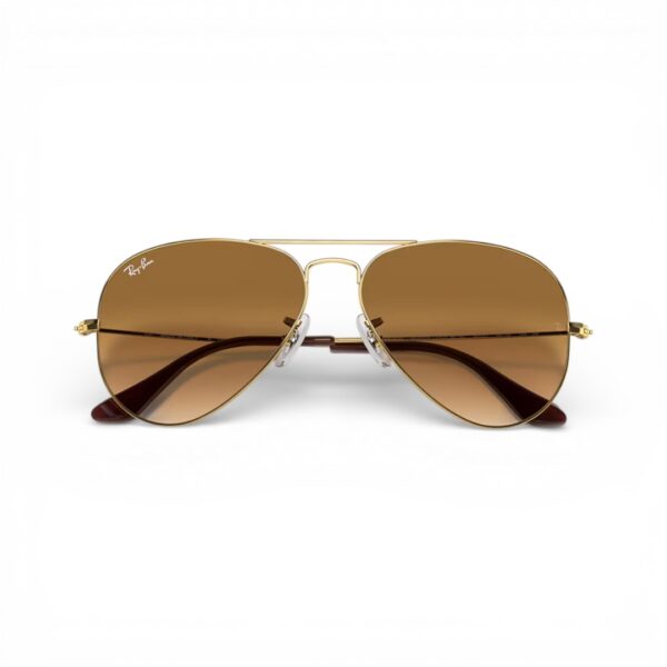 Ray Ban Aviator Large RB3025 Gold 001/51 - Occhiali da sole - foto 5 | Ottica Zambrelli Parma