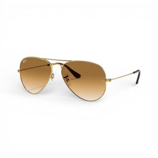 Ray Ban Aviator Large RB3025 Gold 001/51 - Occhiali da sole - foto 3 | Ottica Zambrelli Parma