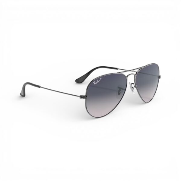 Ray Ban Aviator Large RB3025 Gunmetal 004/71 - Occhiali da sole - foto 2 | Ottica Zambrelli Parma