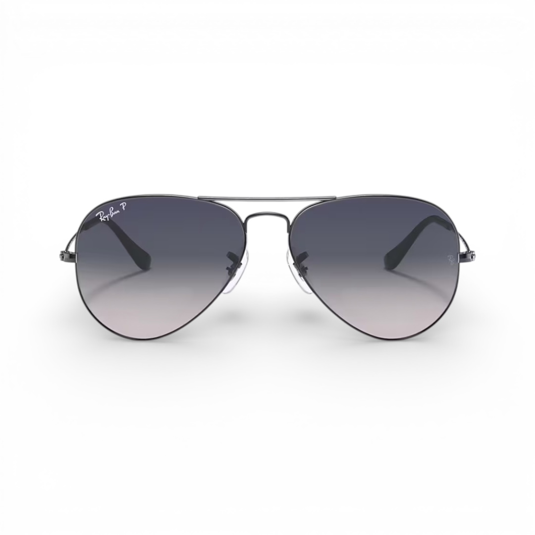 Ray Ban Aviator Large RB3025 Gunmetal 004/71 - Occhiali da sole | Ottica Zambrelli Parma