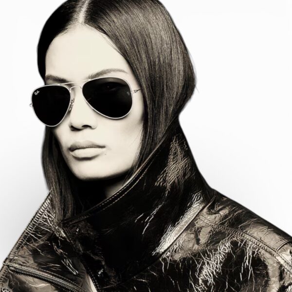 Ray Ban Aviator Large RB3025 Gold 001/51 - Occhiali da sole - foto 7 | Ottica Zambrelli Parma