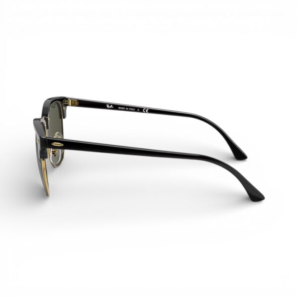 Ray Ban Clubmaster RB3016 Black Gold W0365 - Occhiali da sole - foto 3 | Ottica Zambrelli Parma