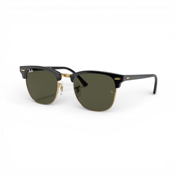 Ray Ban Clubmaster RB3016 Black Gold W0365 - Occhiali da sole - foto 2 | Ottica Zambrelli Parma