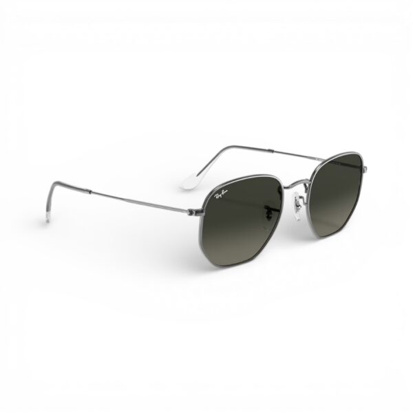 Ray Ban Hexagonal RB3548-N Gunmetal 004/71 - Occhiali da sole - foto 2 | Ottica Zambrelli Parma