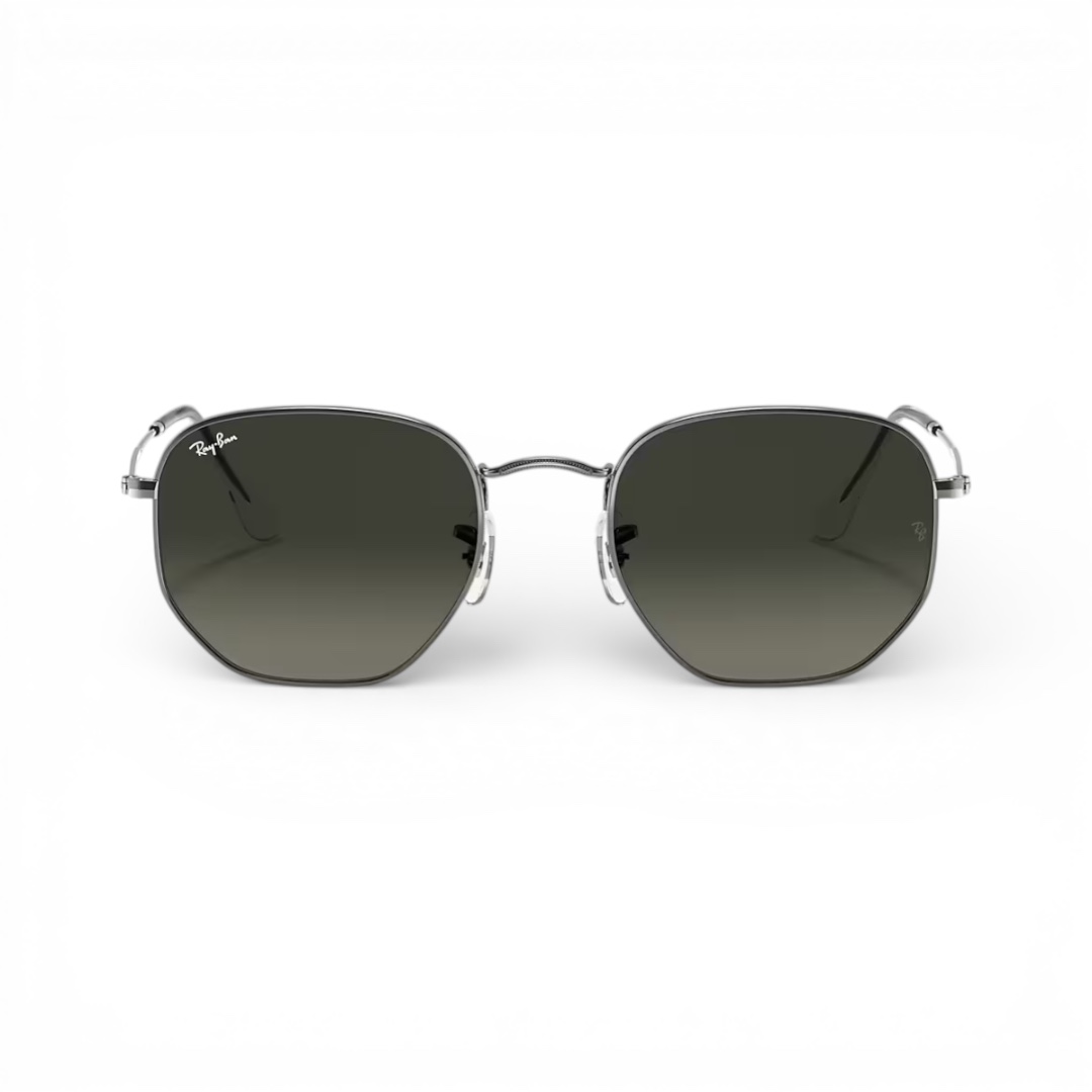 Ray Ban Hexagonal RB3548-N Gunmetal 004/71 - Occhiali da sole | Ottica Zambrelli Parma