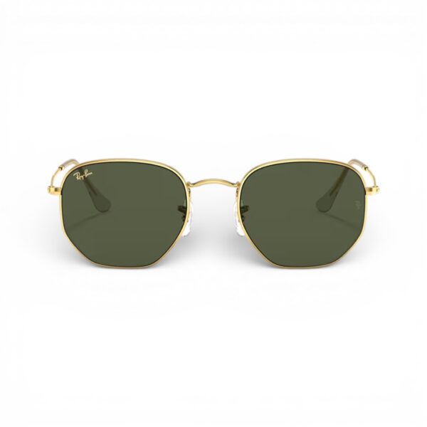 Ray Ban Hexagonal RB3548-N Gold 001 - Occhiali da sole | Ottica Zambrelli Parma
