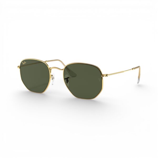 Ray Ban Hexagonal RB3548-N Gold 001 - Occhiali da sole - foto 2 | Ottica Zambrelli Parma