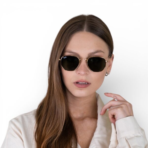 Ray Ban Hexagonal RB3548-N Gunmetal 004/71 - Occhiali da sole - foto 8 | Ottica Zambrelli Parma