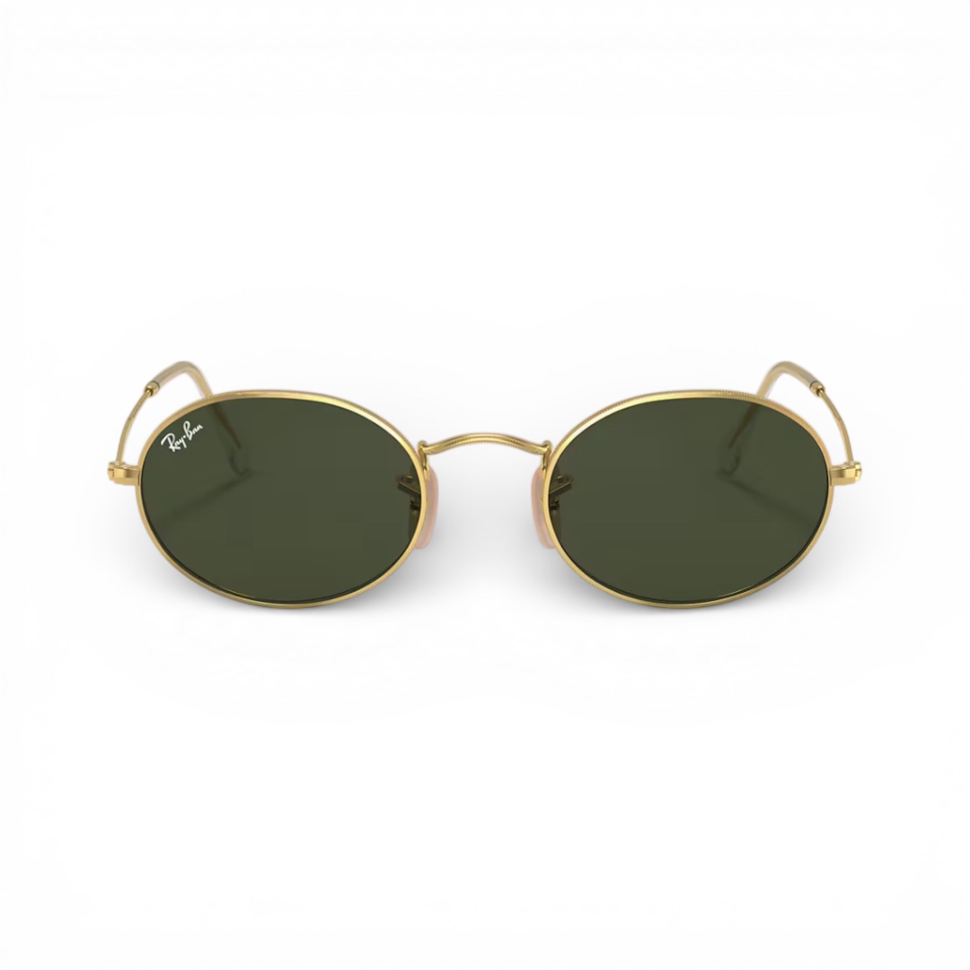Ray Ban Ovale RB3547 Gold 001/31 - Occhiali da sole | Ottica Zambrelli Parma