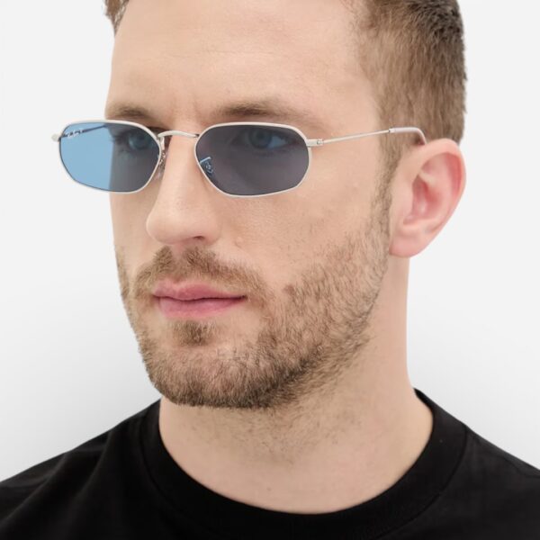 Ray Ban RB3947 Silver 004/4E - Occhiali da sole - foto 5 | Ottica Zambrelli Parma