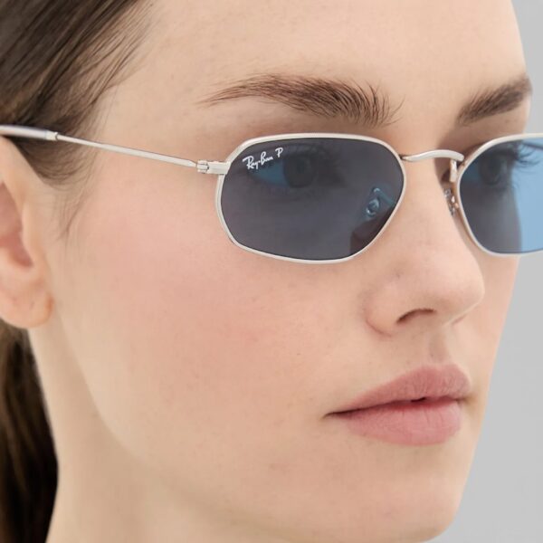 Ray Ban RB3947 Silver 004/4E - Occhiali da sole - foto 6 | Ottica Zambrelli Parma