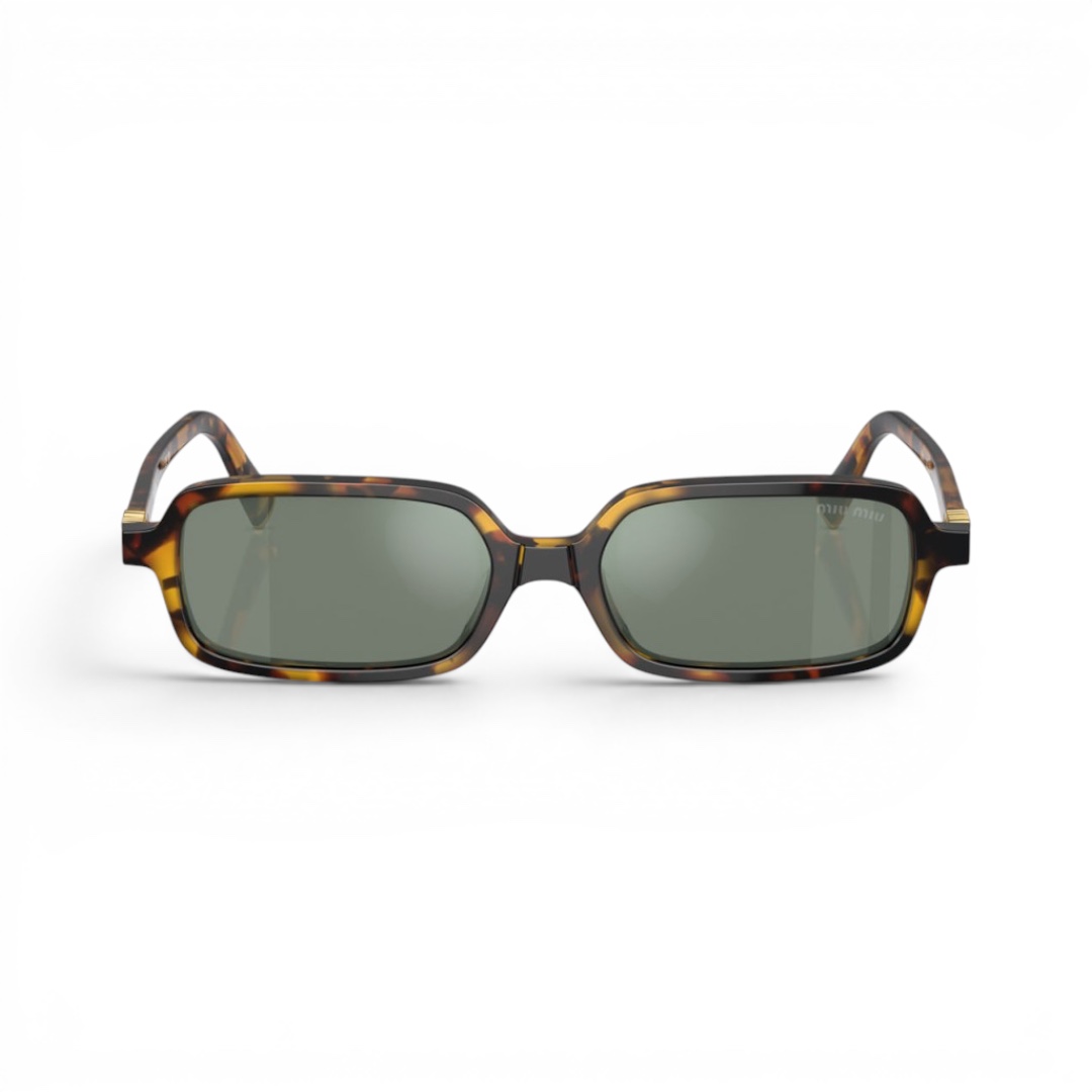 Miu Miu Smu 11ZS  Havana Green VAU-04M - Occhiali da sole da donna | Ottica Zambrelli Parma
