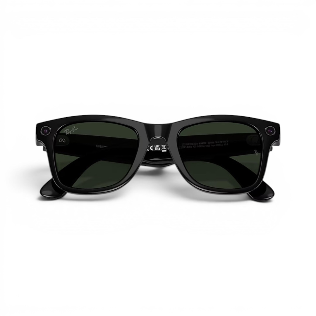 Ray Ban Wayfarer Meta GEN2 RW4012 Shiny Black Transition Green - Occhiali da sole | Ottica Zambrelli Parma