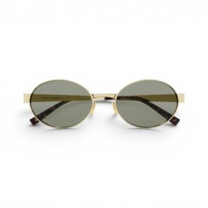 Saint Laurent SL 692 Gold Green 003 - Occhiali da sole | Ottica Zambrelli Parma