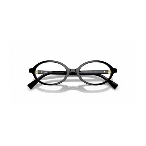 Miu Miu MU 01XV Black 1AB1O1 50/18 - Occhiali da vista da donna - foto 2 | Ottica Zambrelli Parma