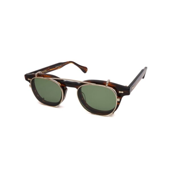 Shady Caracter James Dean Eyewear Collection ARNIE 44-24 Havana With Clip On - Occhiali da vista - foto 2 | Ottica Zambrelli Parma