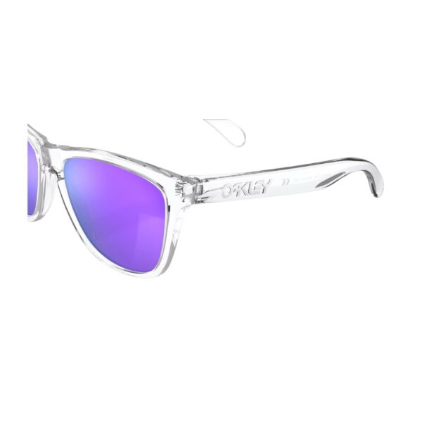 Oakley Oakley Frogskins OO9013-H7 Clear Prizm Violet - Occhiali da sole - foto 2 | Ottica Zambrelli Parma