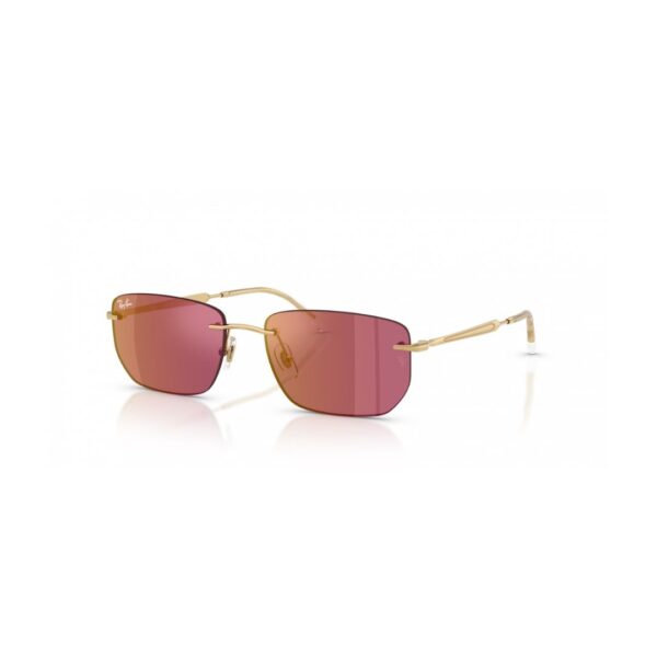 Ray Ban RB 2768 Gold Mirrored Red 001/D0 - Occhiali da sole - foto 2 | Ottica Zambrelli Parma