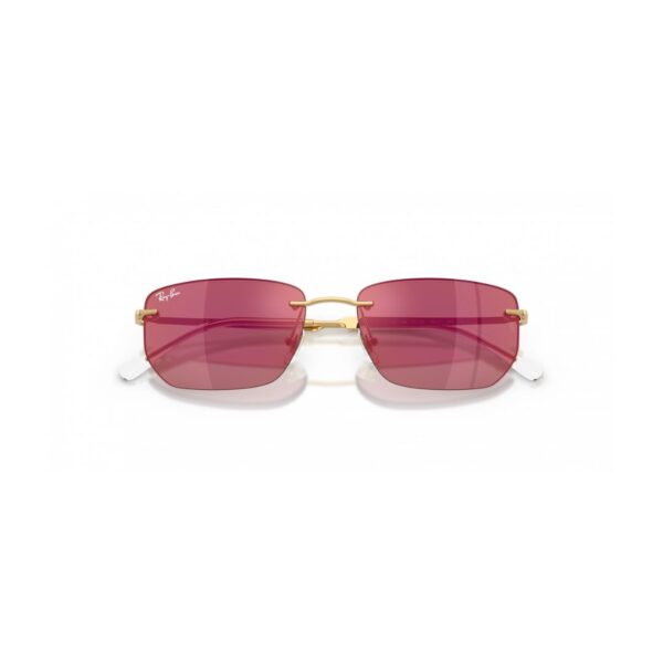 Ray Ban RB 2768 Gold Mirrored Red 001/D0 - Occhiali da sole - foto 4 | Ottica Zambrelli Parma