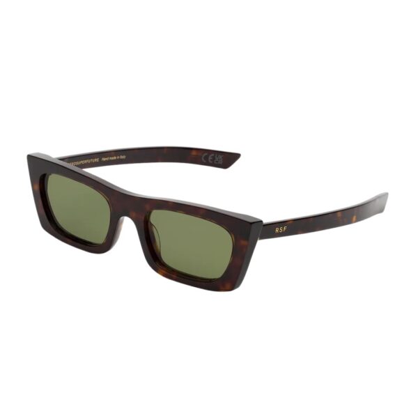 Retro Super Future Fred 2.0 Havana 3627 Green - Occhiali da sole - foto 5 | Ottica Zambrelli Parma