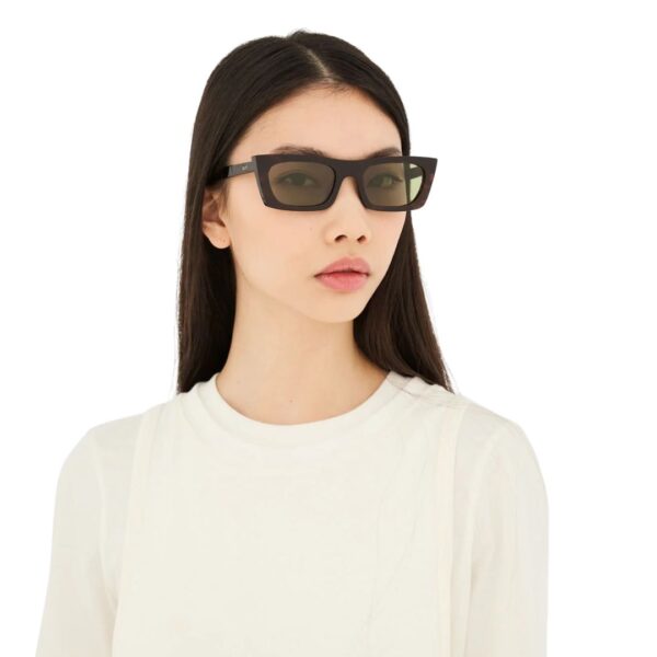 Retro Super Future Fred 2.0 Havana 3627 Green - Occhiali da sole - foto 3 | Ottica Zambrelli Parma