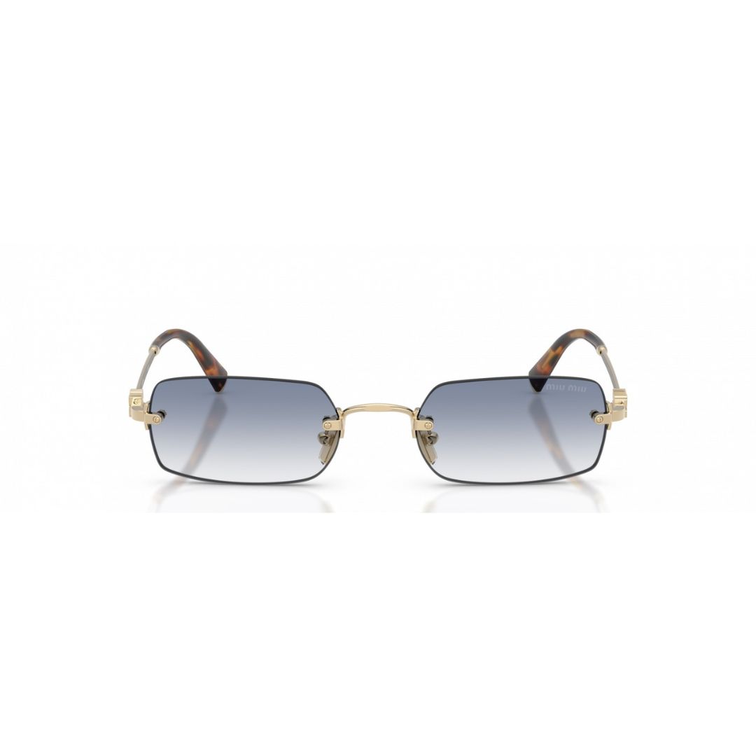Miu Miu Smu B50 ZVN-80O Gold Brown - Occhiali da sole da donna | Ottica Zambrelli Parma