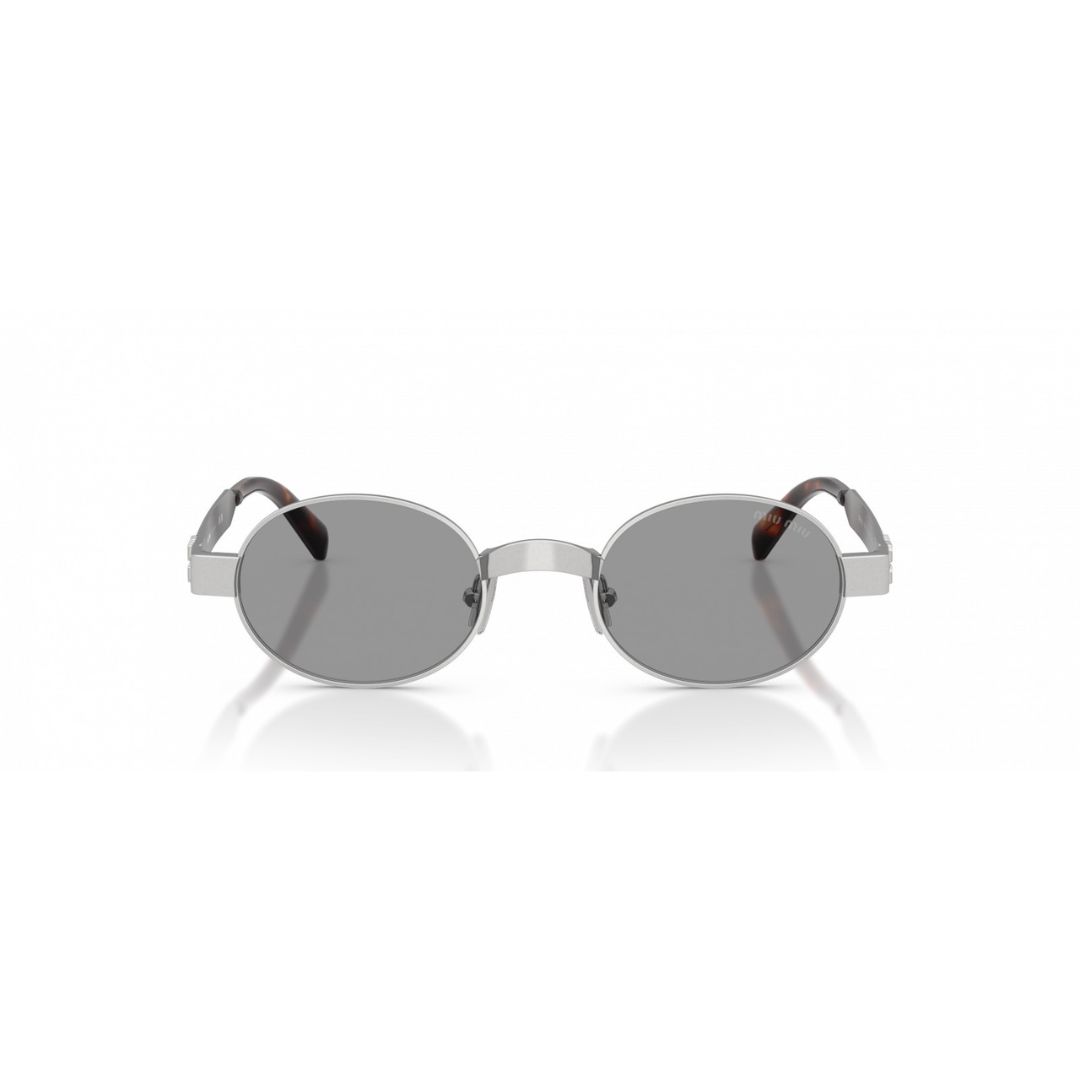 Miu Miu Smu B51 Silver Grey 21M-50Q - Occhiali da sole da donna | Ottica Zambrelli Parma