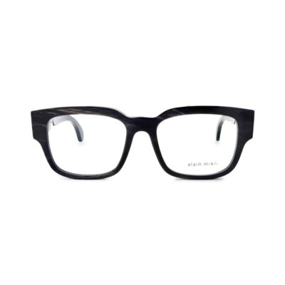 Alain Mikli Horn Primium A03504CO Striped Black Horn - Occhiali da vista | Ottica Zambrelli Parma