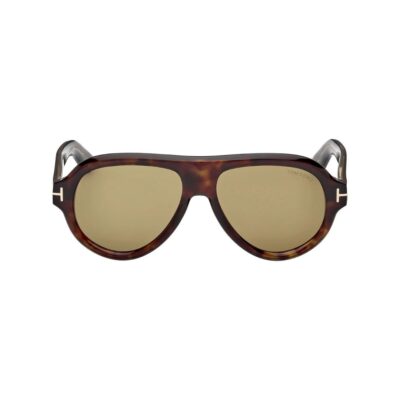 Tom Ford FT 1225 Dark Havana Green 52N 59/16 - Occhiali da sole | Ottica Zambrelli Parma