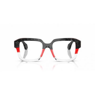 Alain Mikli 3538 002 Black Red Clear 51/19 - Occhiali da vista | Ottica Zambrelli Parma