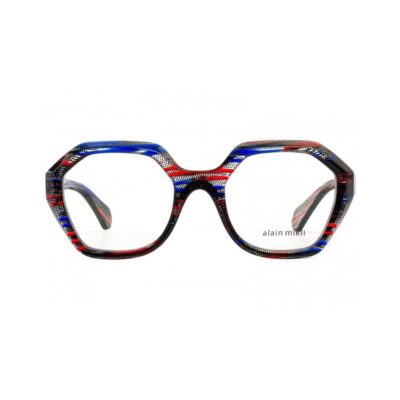 Alain Mikli 3555 1035 Black red Blue 49/20 - Occhiali da vista | Ottica Zambrelli Parma